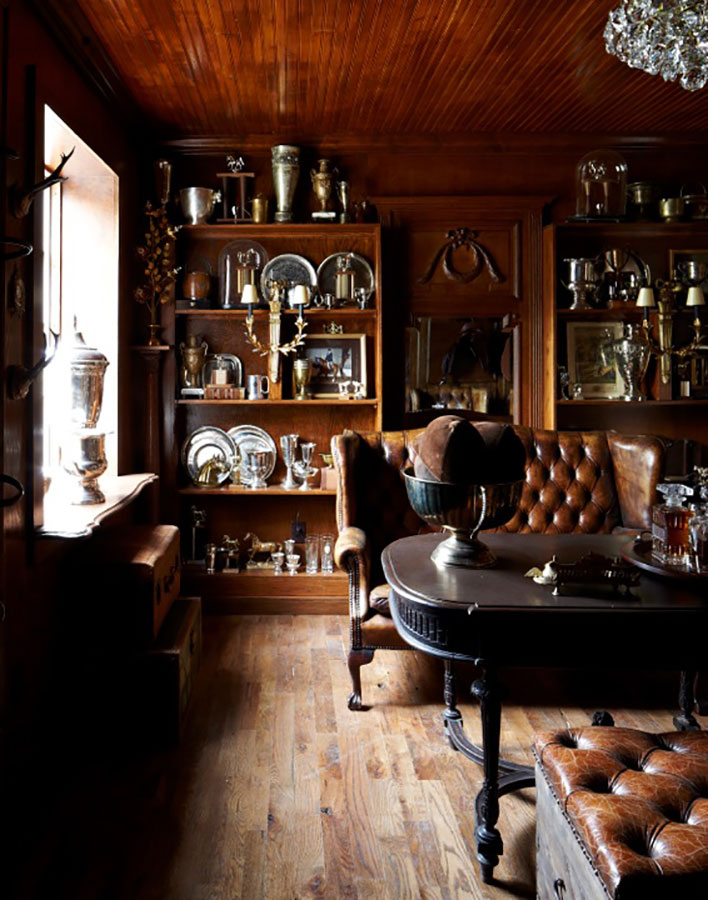 Romantic farmhouse style interior design by Annie Brahler Smith - found on Hello Lovely Studio