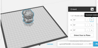 align the 3d model