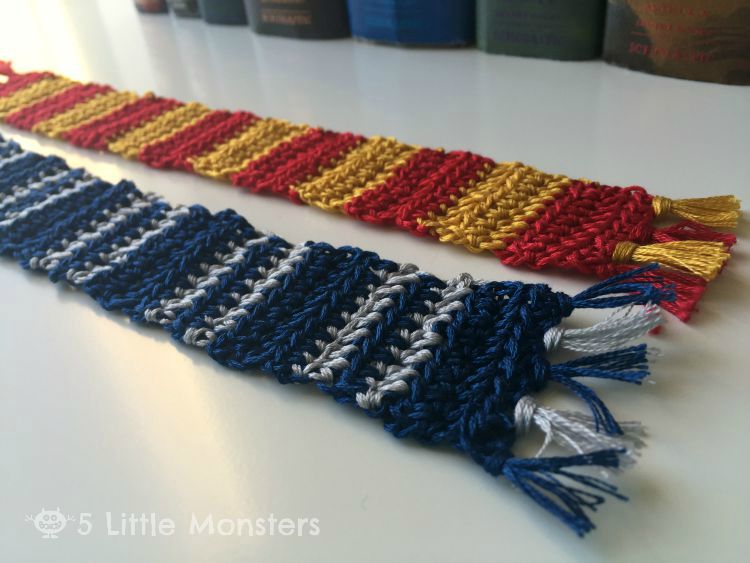 40 Little Monsters Hogwarts House Scarf Bookmarks New Hufflepuff Scarf Pattern 40 Little Monsters Hogwarts House Scarf Bookmarks New Hufflepuff Scarf Pattern