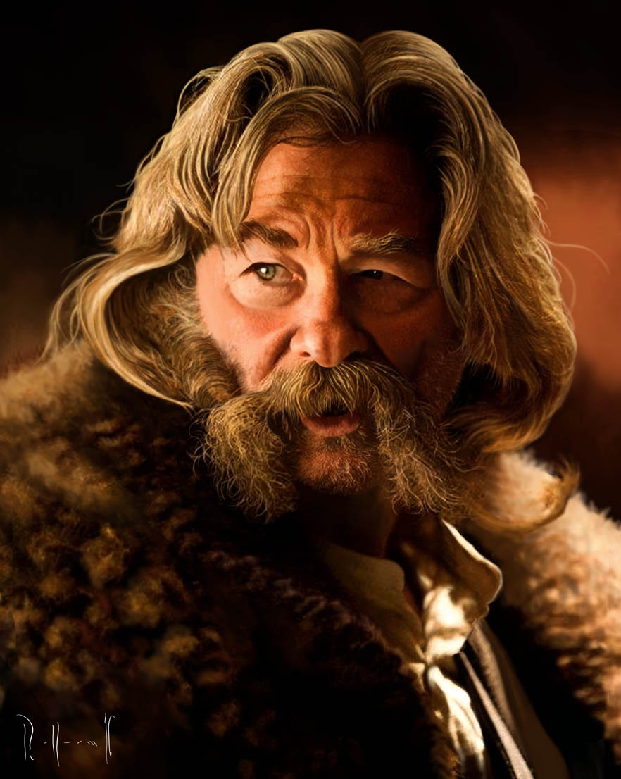 Caricatures & Illustrations: The Hateful Eight - Kurt Russell - John ...