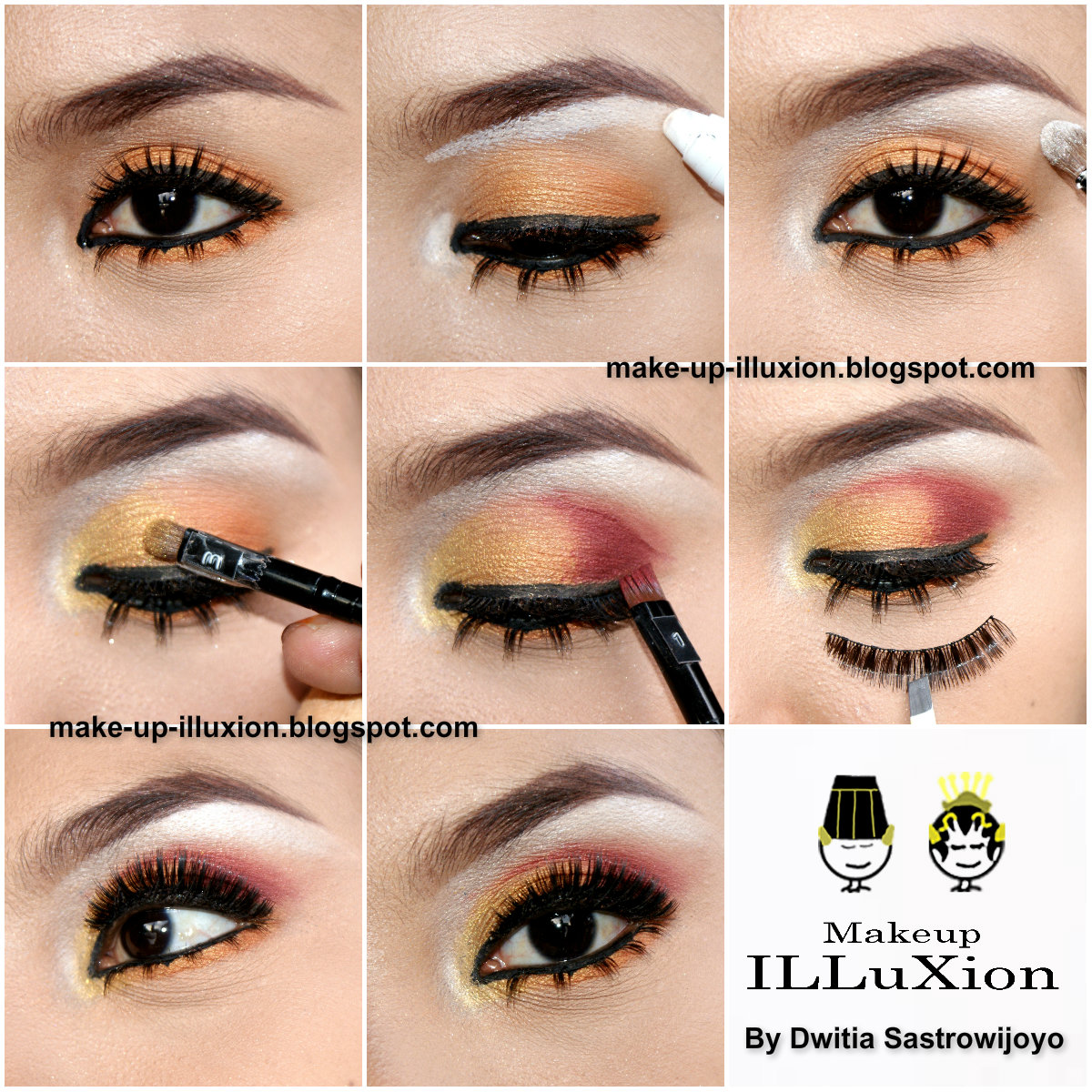 Tutorial Eyeshadow Gradasi By Dwitia Sastrowijoyo