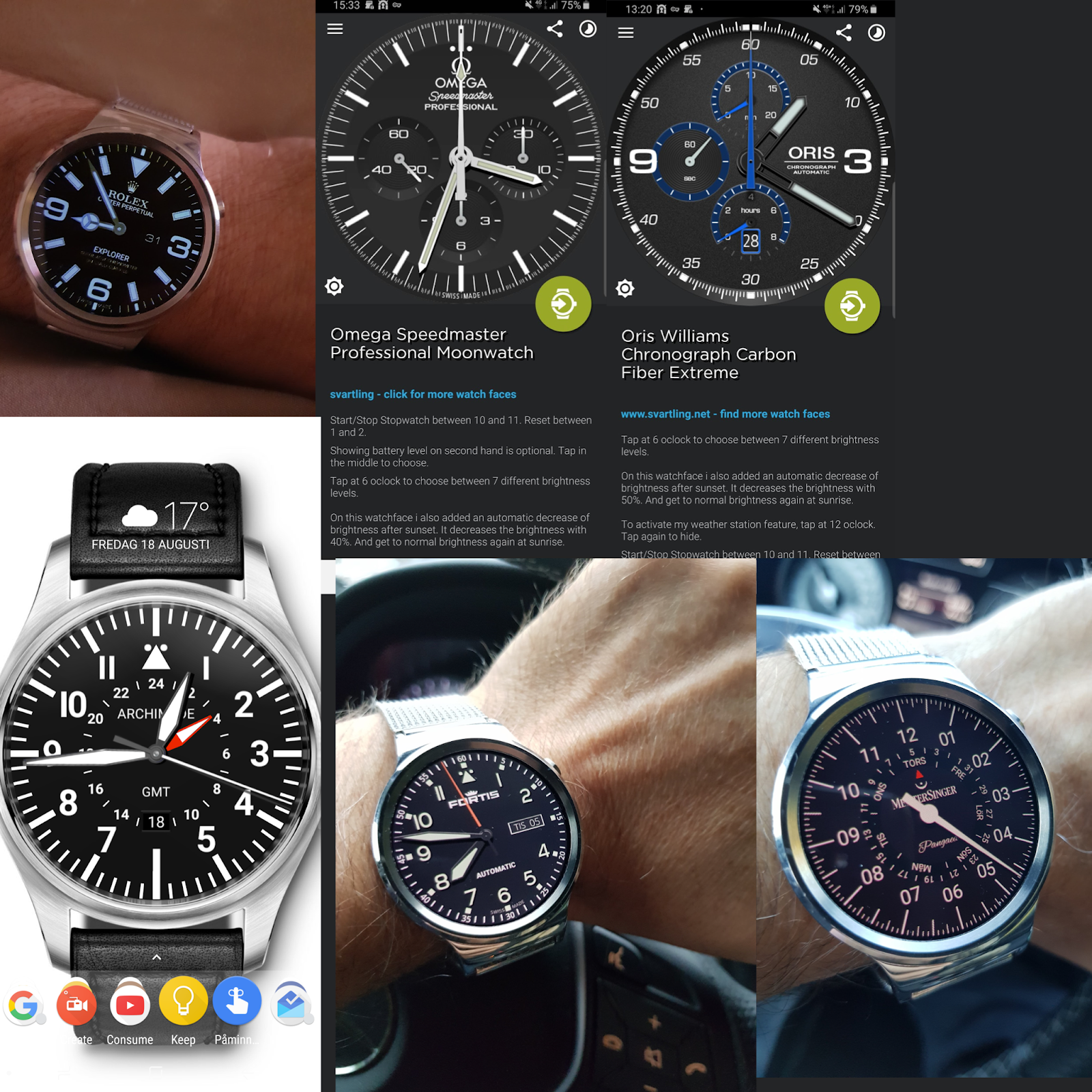 omega watch face for samsung galaxy watch