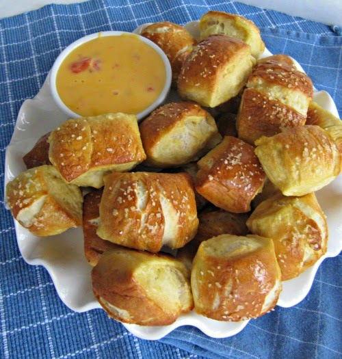 Pine Cones and Acorns 30 Minute Soft Pretzel Nuggets