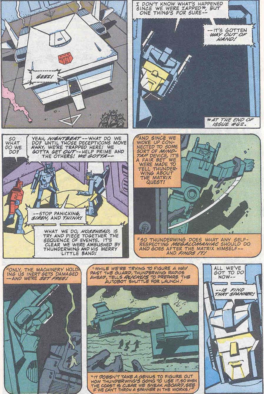 Read online The Transformers (1984) comic -  Issue #66 - 12