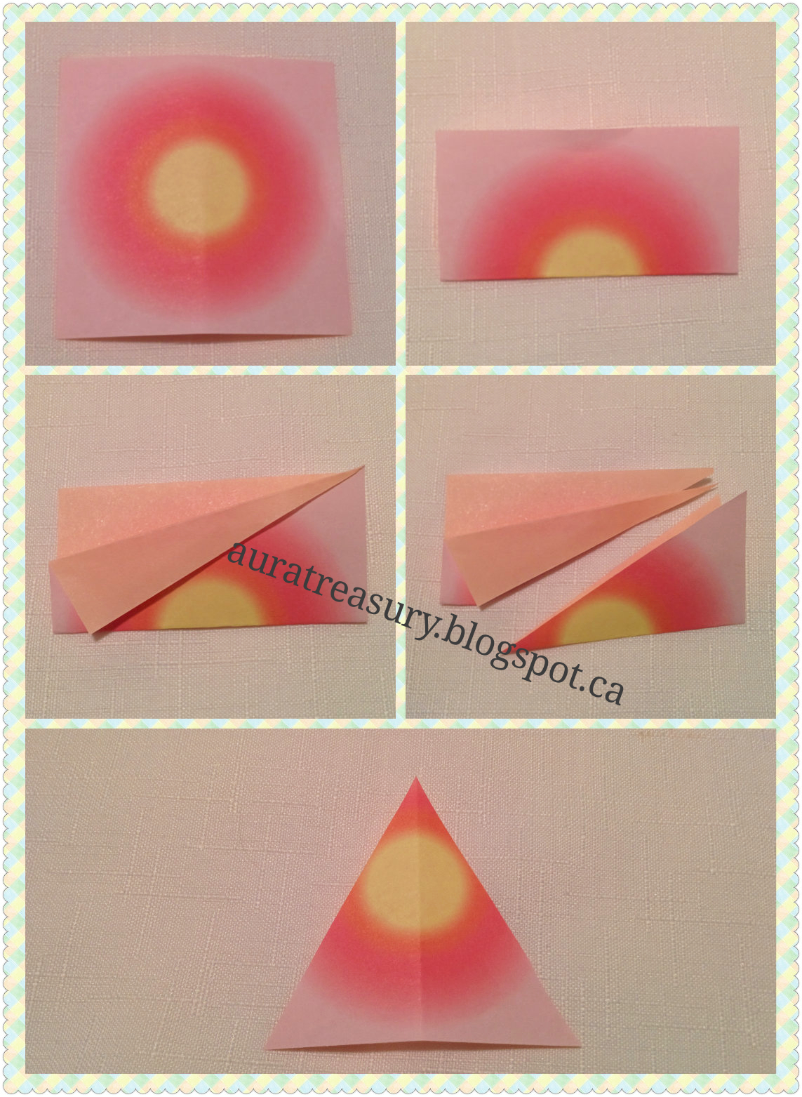 AuRa Treasury DIY Valentine's Origami Flowers