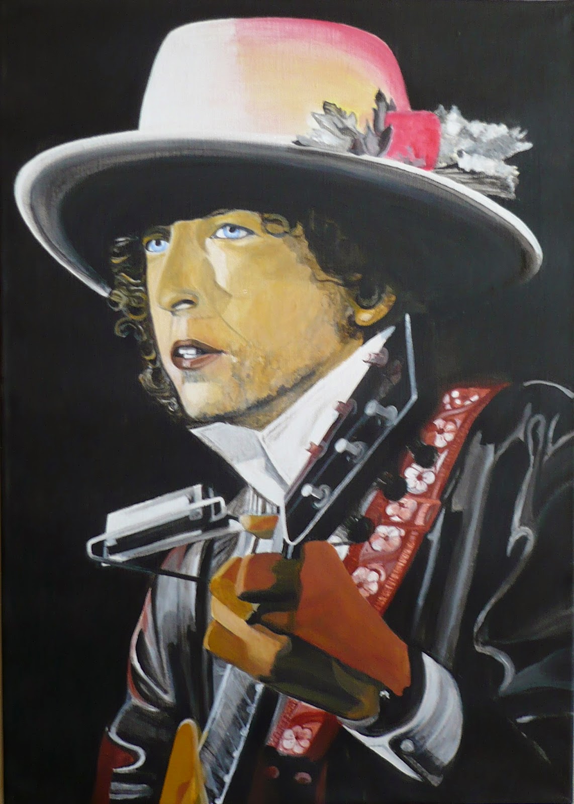 BOB DYLAN Bob Dylan DRAWINGS AND PAINTINGS PORTRAITS