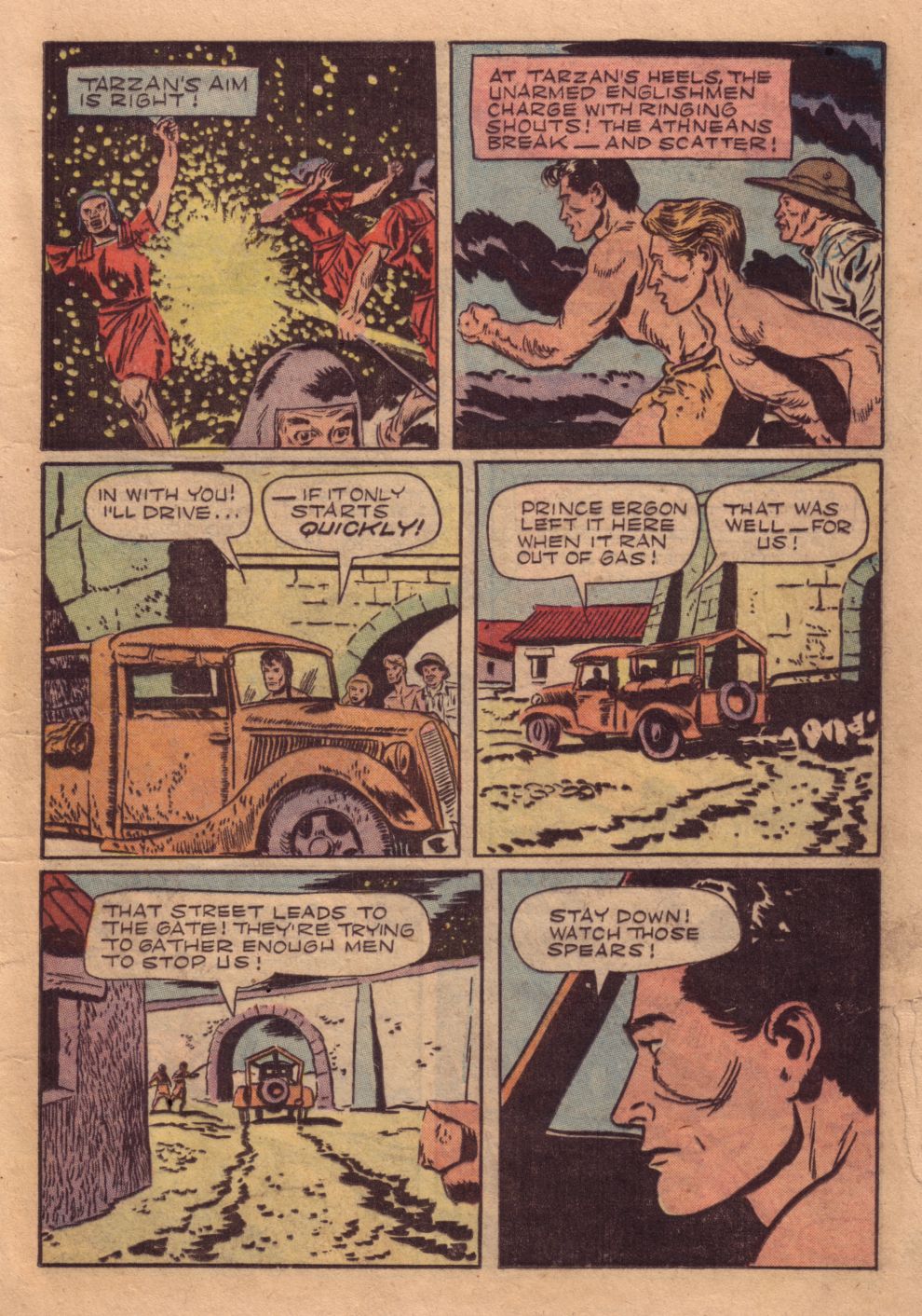 Read online Tarzan (1948) comic -  Issue #40 - 21