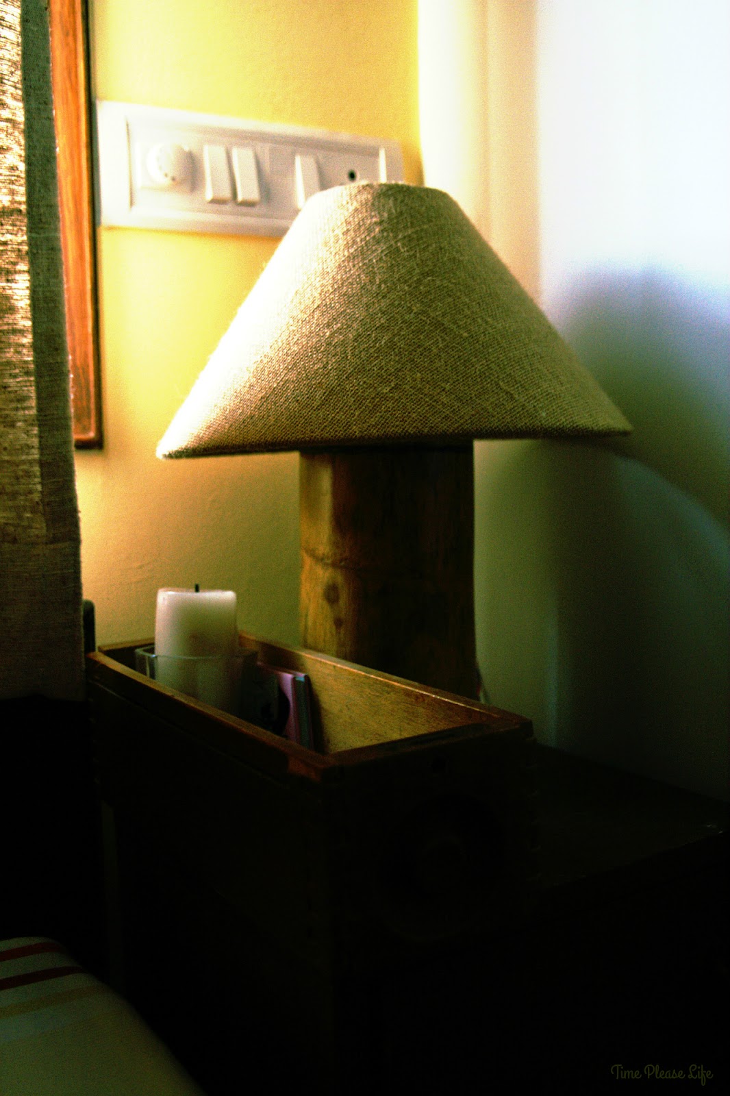 Time Please Life!!: DIY Bedside Lamp