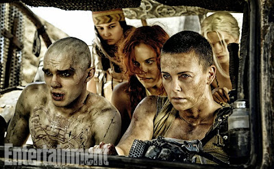 Mad Max Fury Road Image of Charlize Theron and Nicholas Hoult