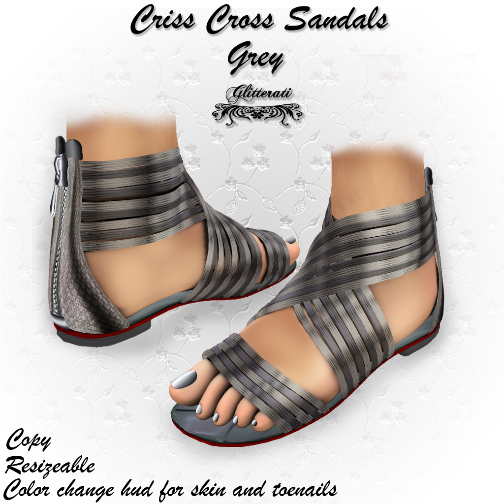 criss cross sandals