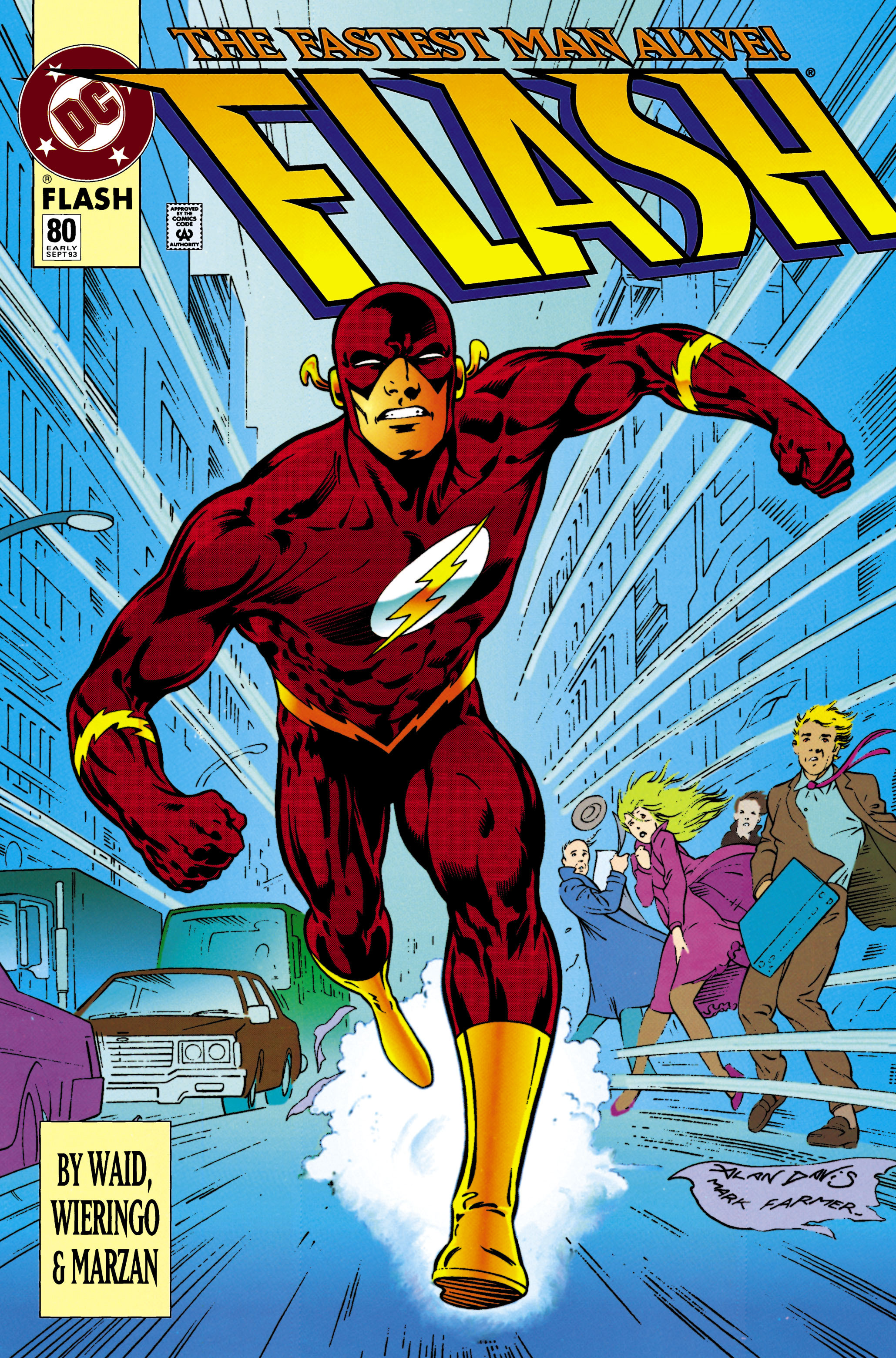 Read online The Flash (1987) comic -  Issue #80 - 1