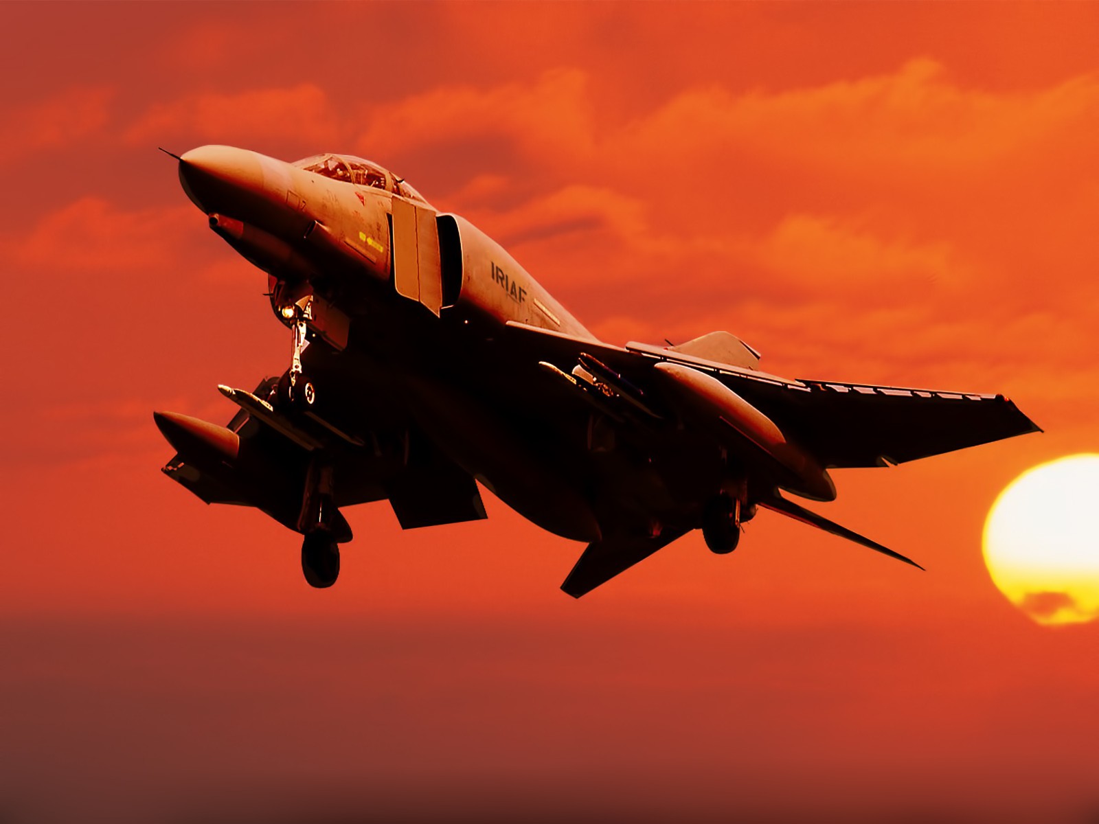Usaf Mcdonnell Douglas F 4 Phantom Ii Sunset Scene Aircraft Usaf Mcdonnell Douglas F 4 Phantom Ii Sunset Scene Aircraft