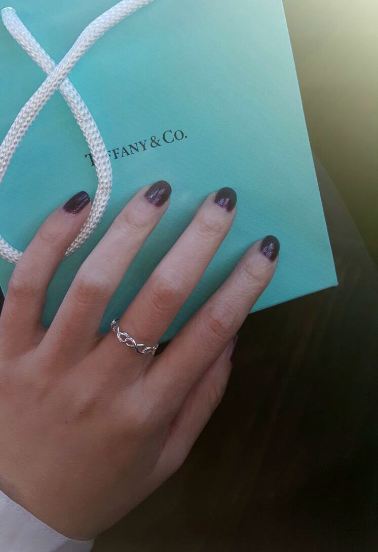 Infinity Ring Silver Tiffany Infinity Ring Silver Tiffany