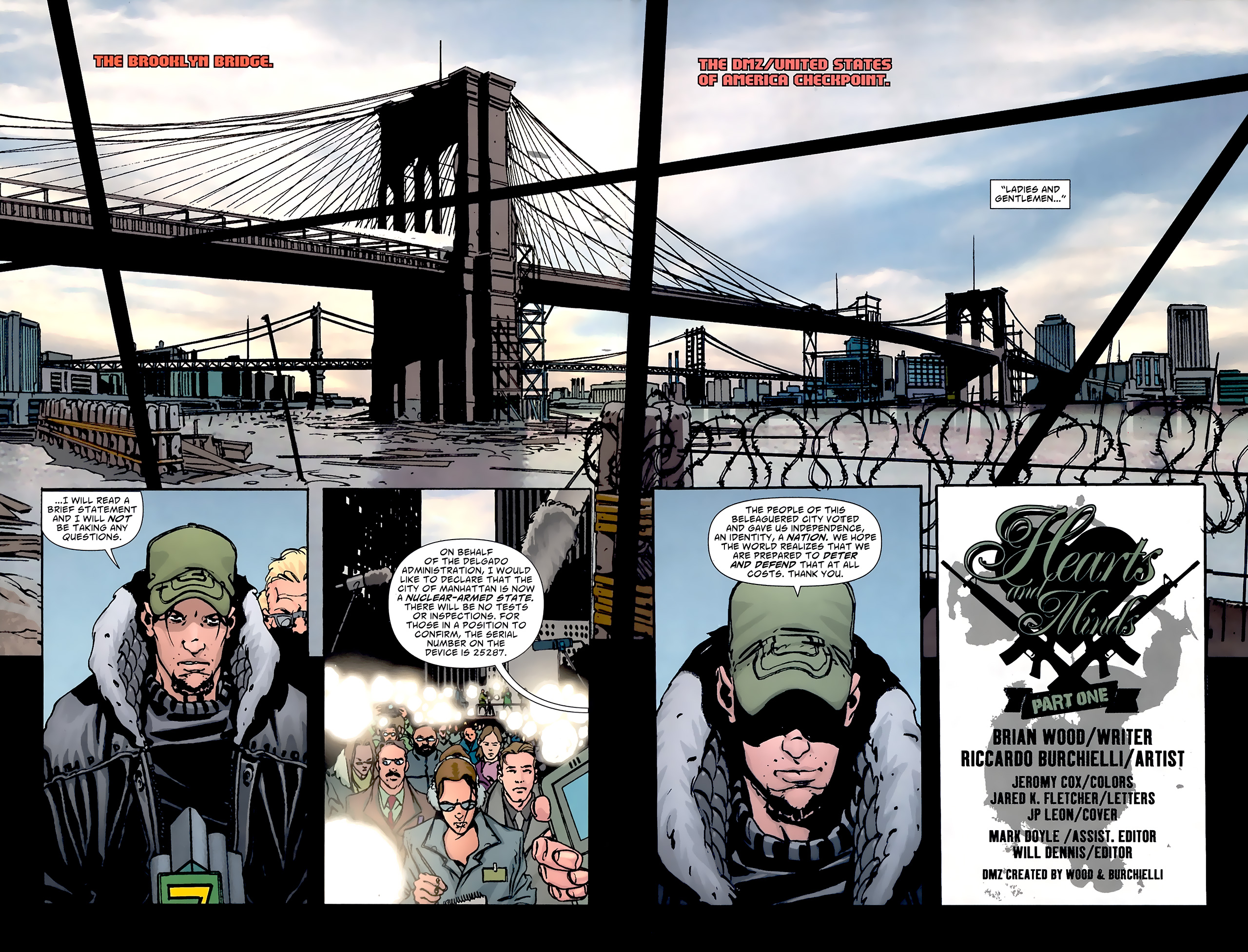 Read online DMZ (2006) comic -  Issue #45 - 5