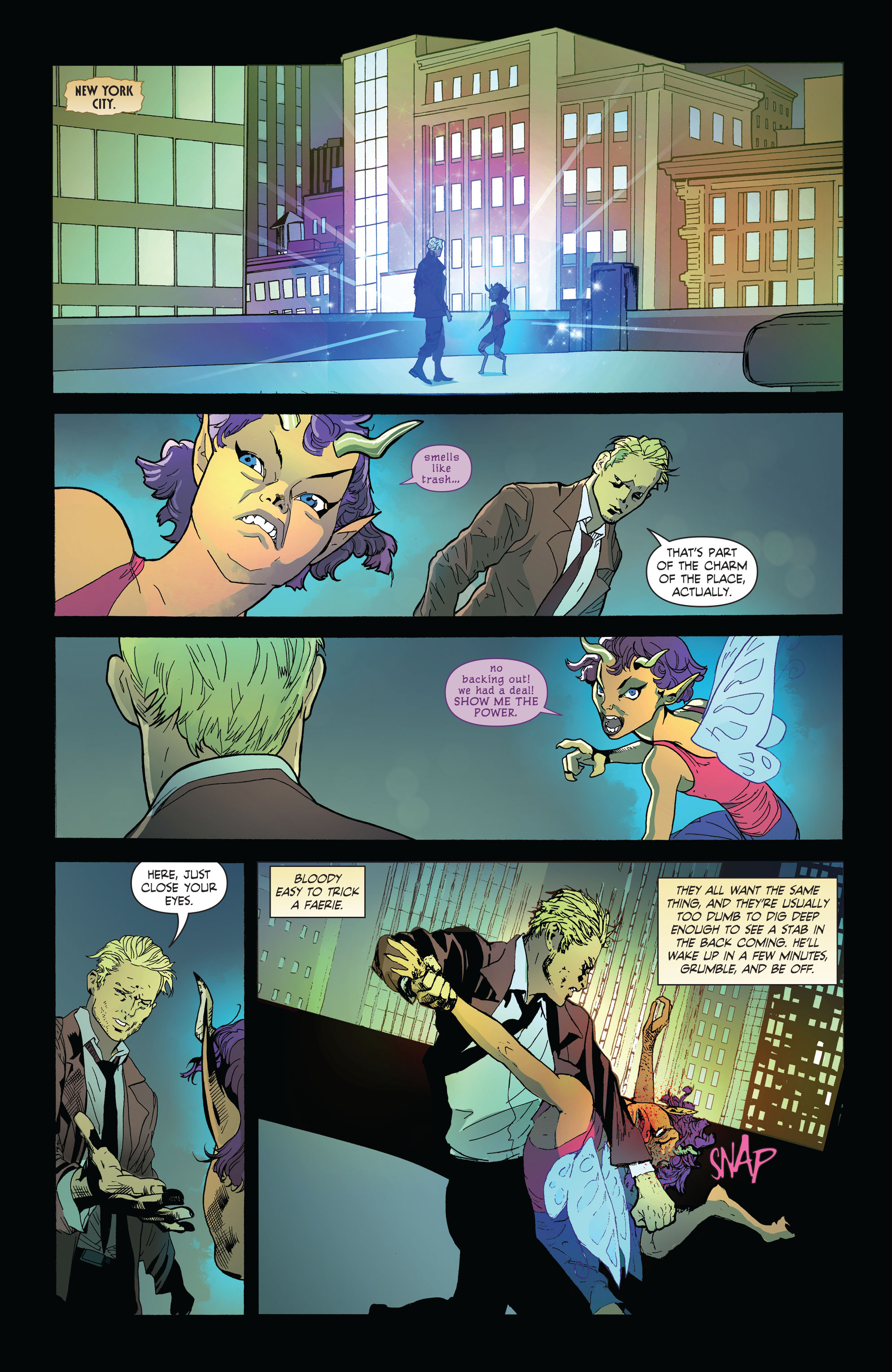 Read online Constantine: The Hellblazer comic -  Issue #10 - 11