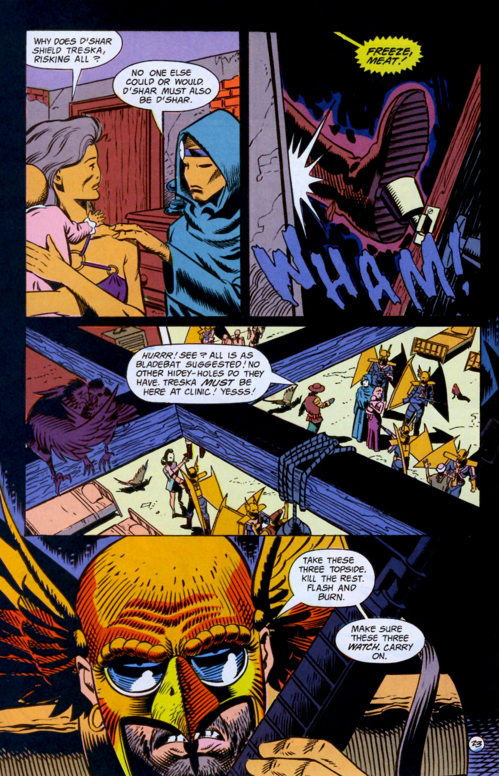 Read online Hawkworld (1990) comic -  Issue #21 - 23