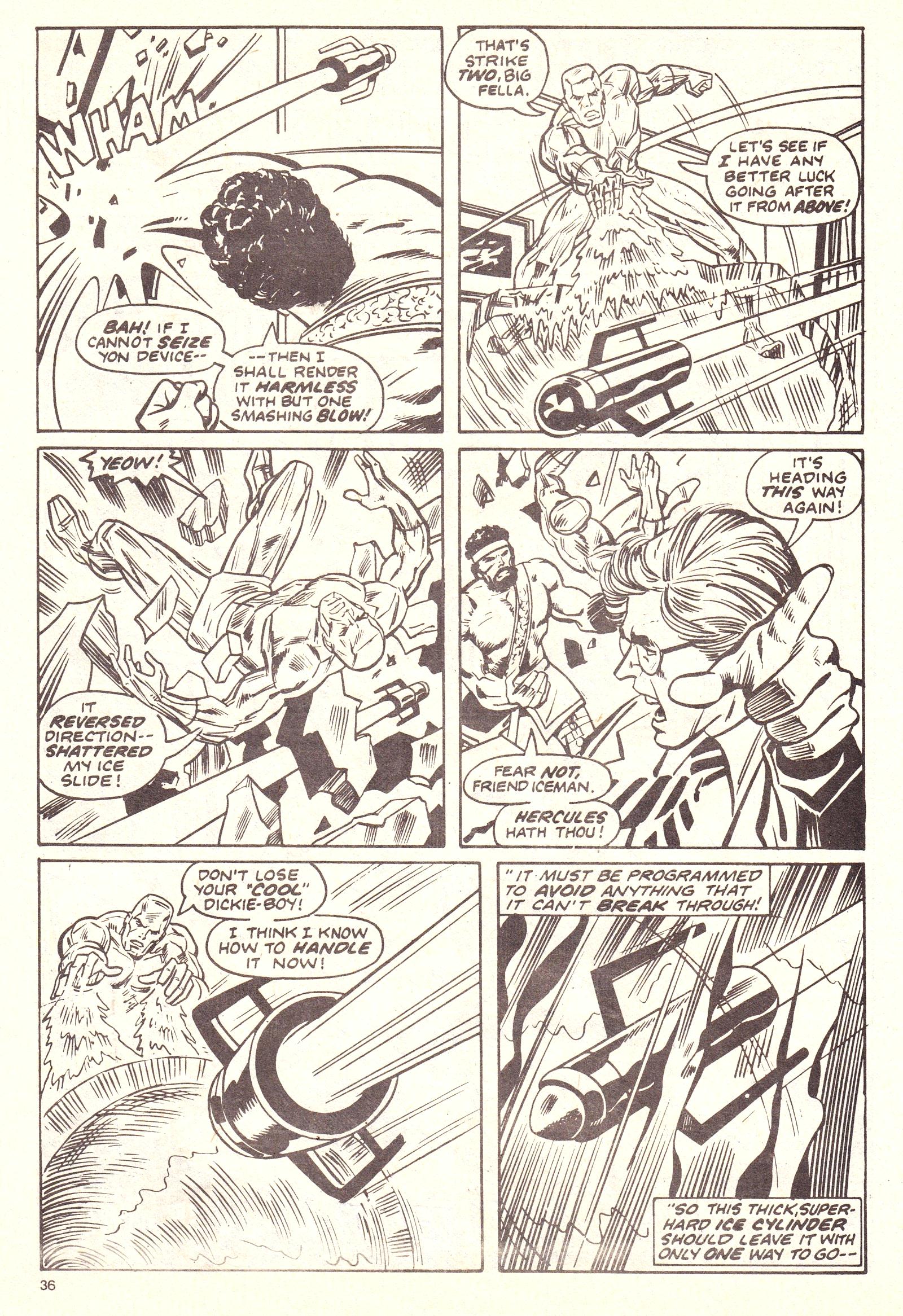 Read online Marvel Super-Heroes (1979) comic -  Issue #364 - 36