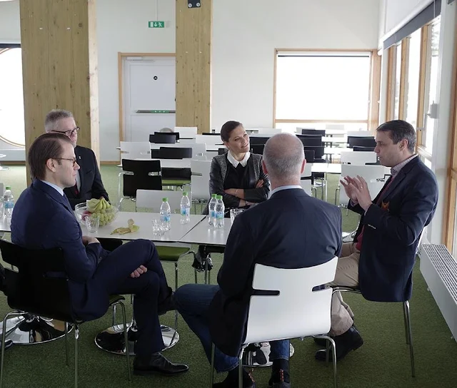 Crown Princess Victoria of Sweden with her husband Crown Prince Daniel visited the Jämtland County located in the region of Norrland