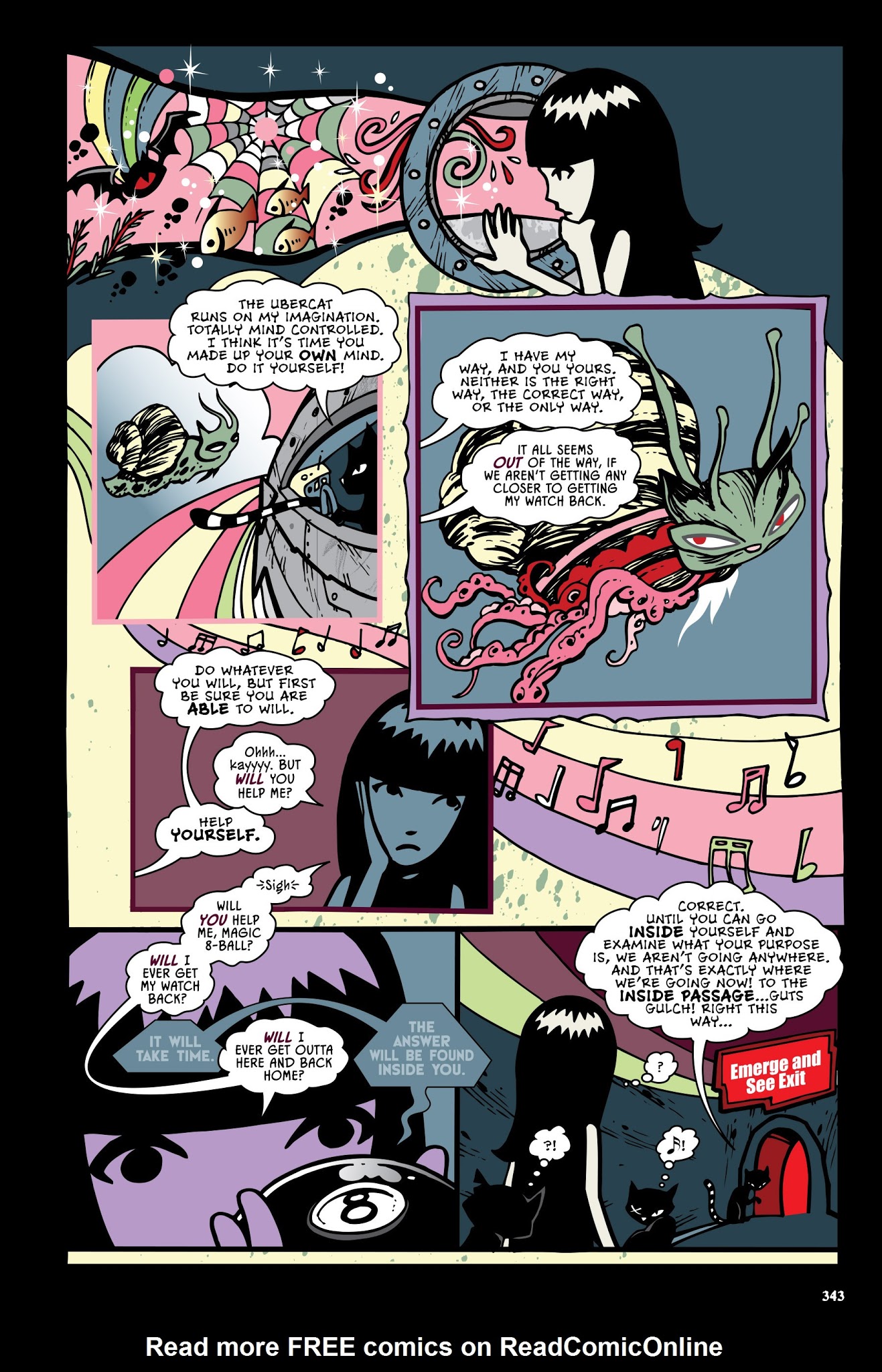 Read online The Complete Emily The Strange: All Things Strange comic -  Issue # TPB - 329