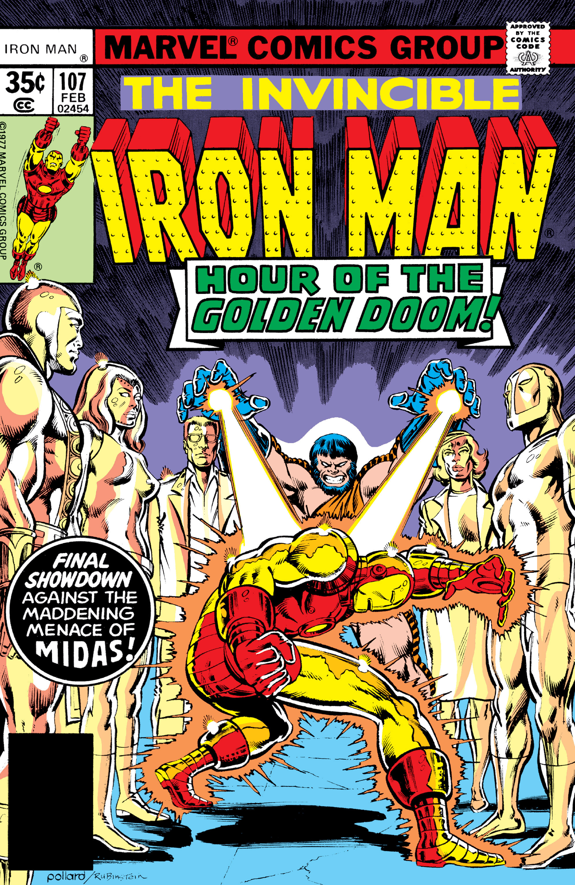 Read online Iron Man (1968) comic -  Issue #107 - 1