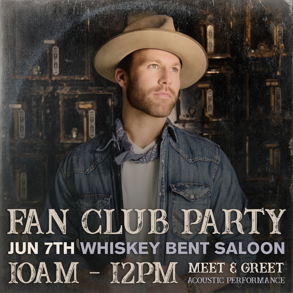 Drake White Announces 2018 Fan Club Party to Be Held During CMA Fest