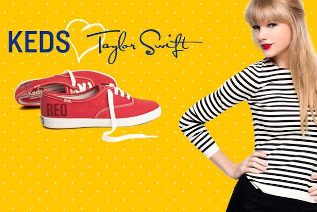 Keds' Bravehearts Campaign featuring Taylor Swift