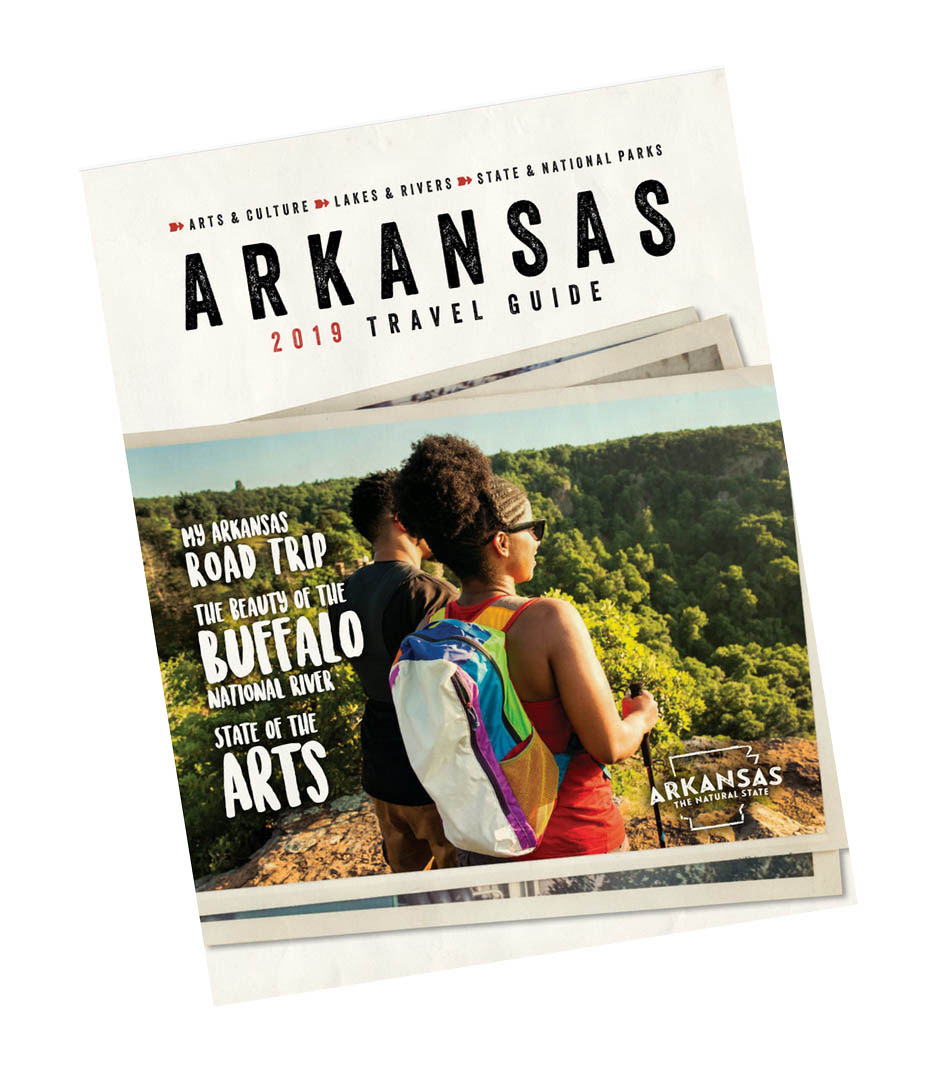 Features 2019 Arkansas Travel Guide now available