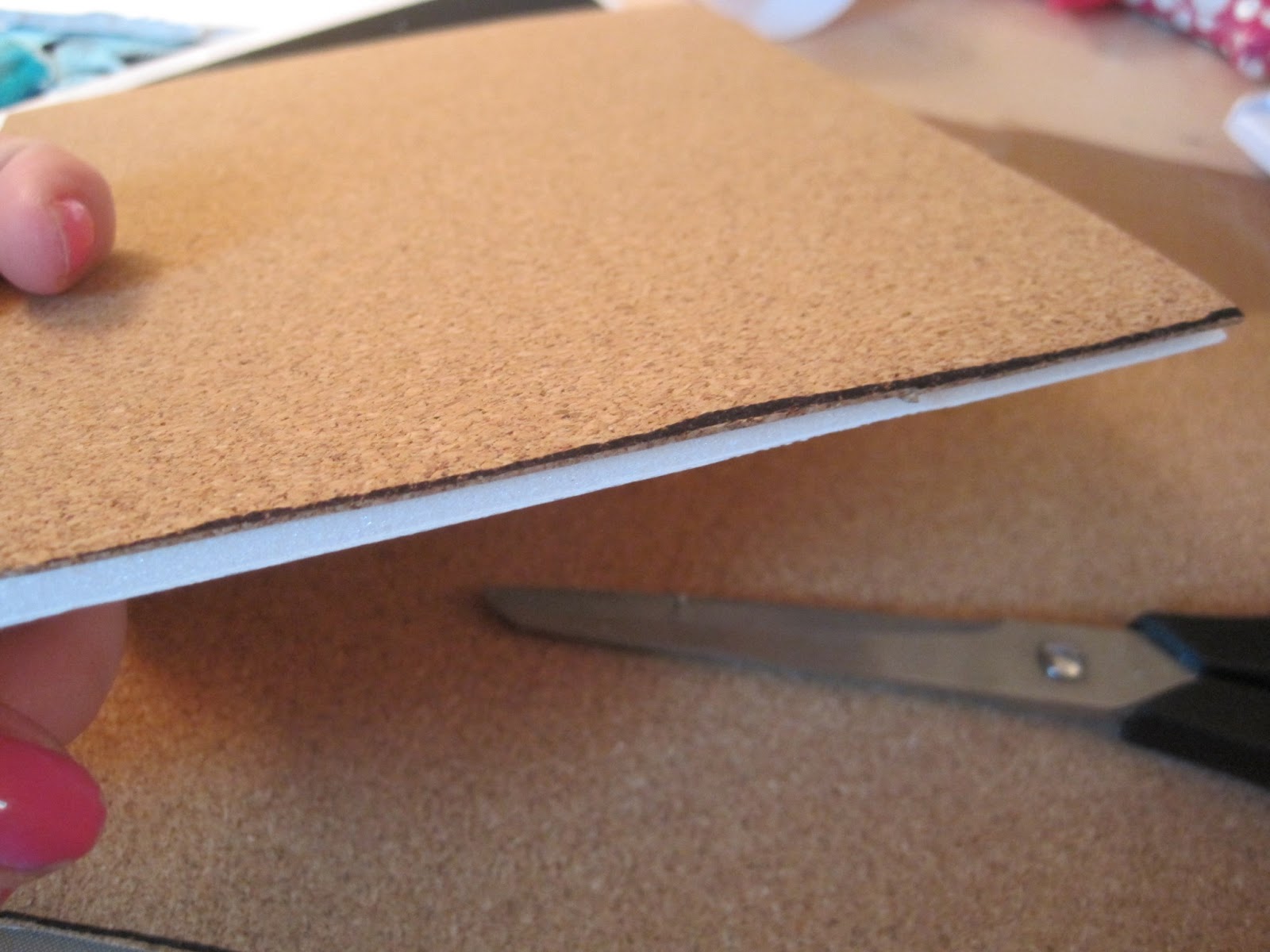 The Beauty of Etcetera DIY Vintage Frame Bulletin Board