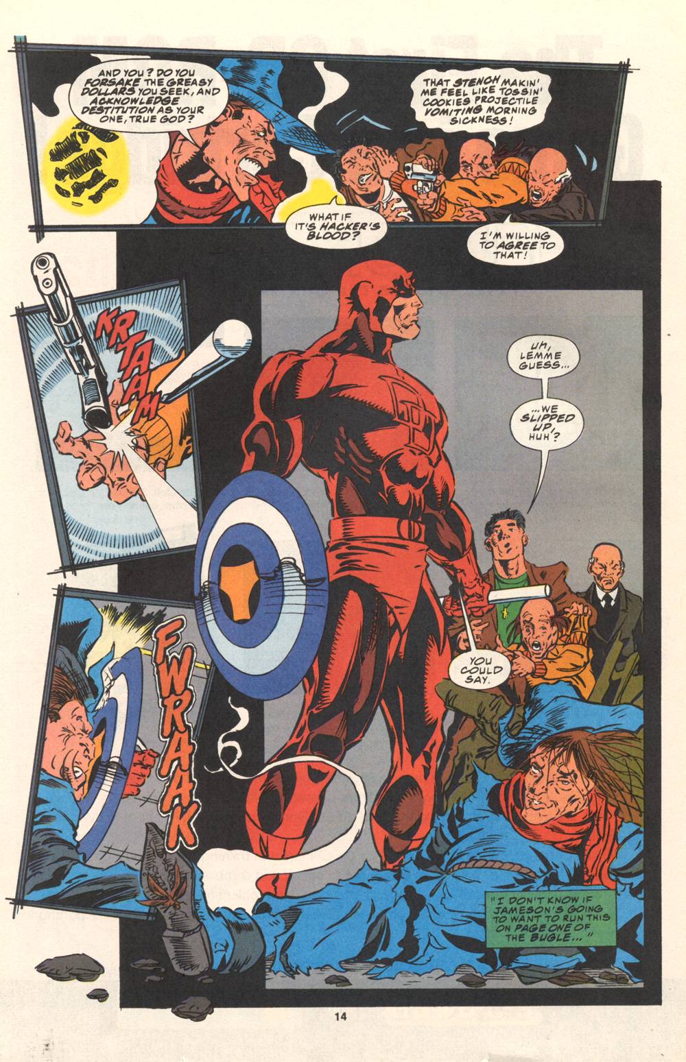 Read online Daredevil (1964) comic -  Issue #318 - 12