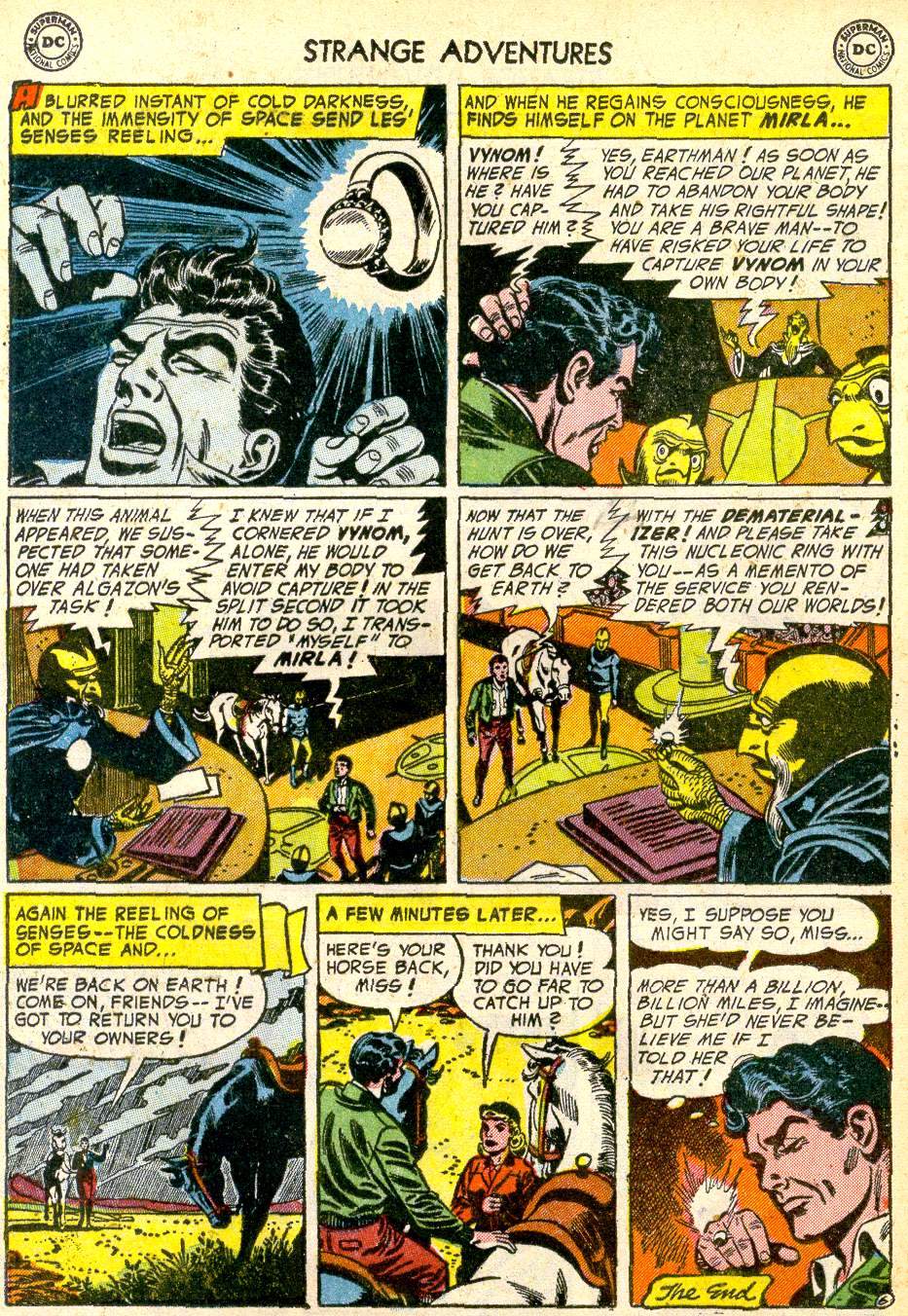 Read online Strange Adventures (1950) comic -  Issue #46 - 16