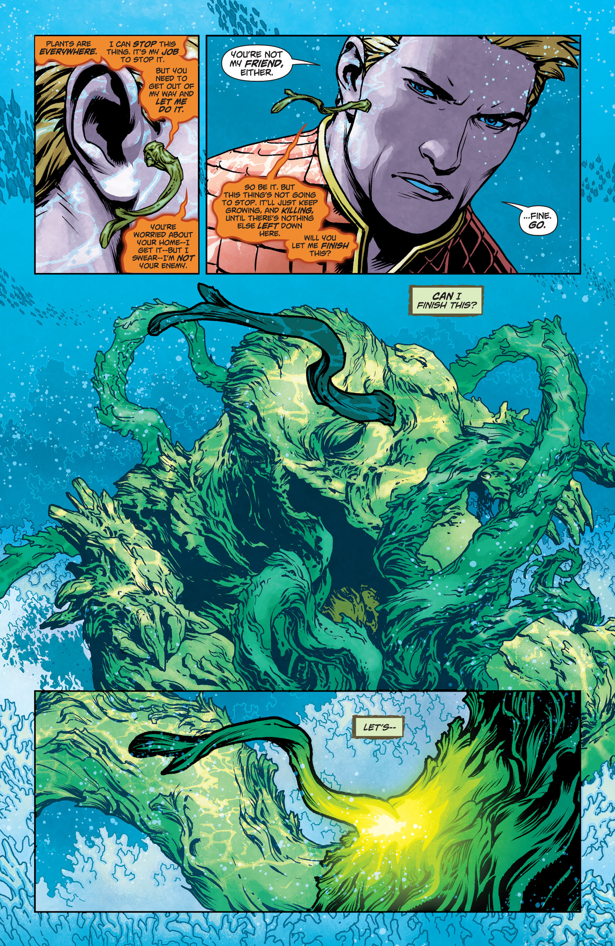 Read online Swamp Thing (2011) comic -  Issue #32 - 10