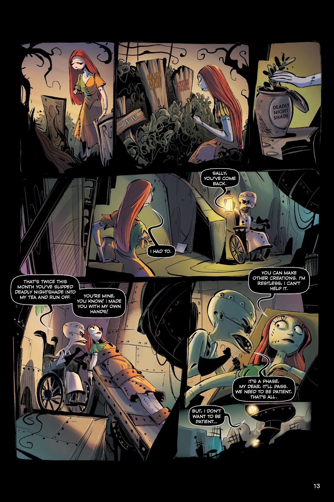 Disney The Nightmare Before Christmas: The Story of the Movie in Comics issue Full - Page 13