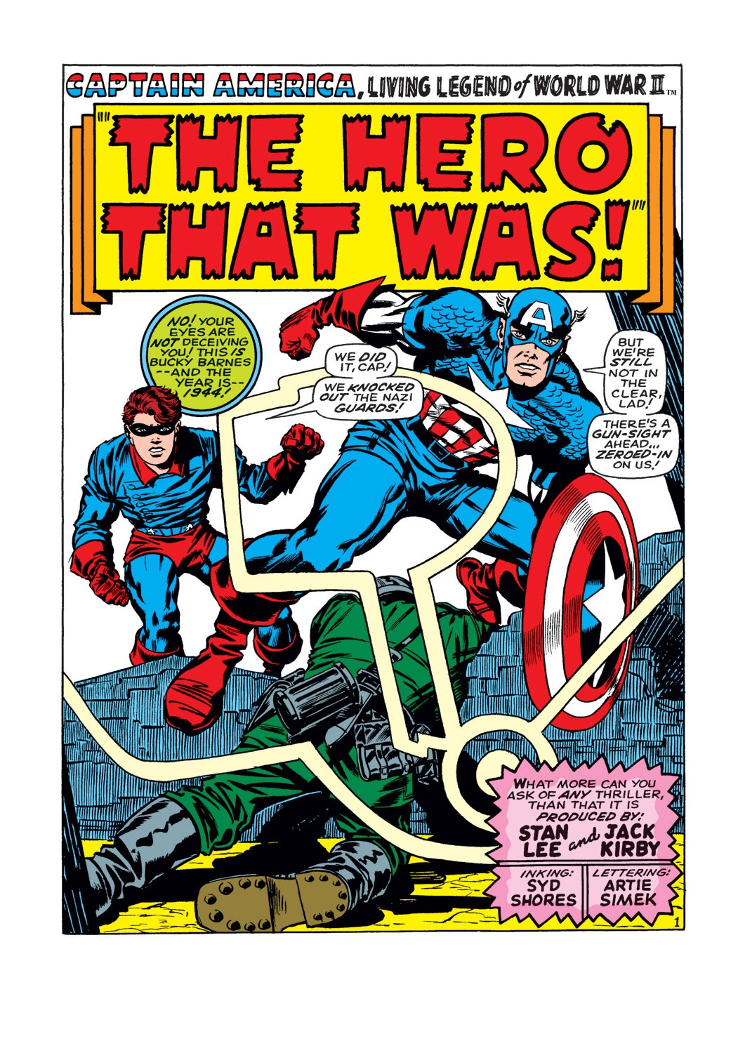 Read online Captain America (1968) comic -  Issue #109 - 2