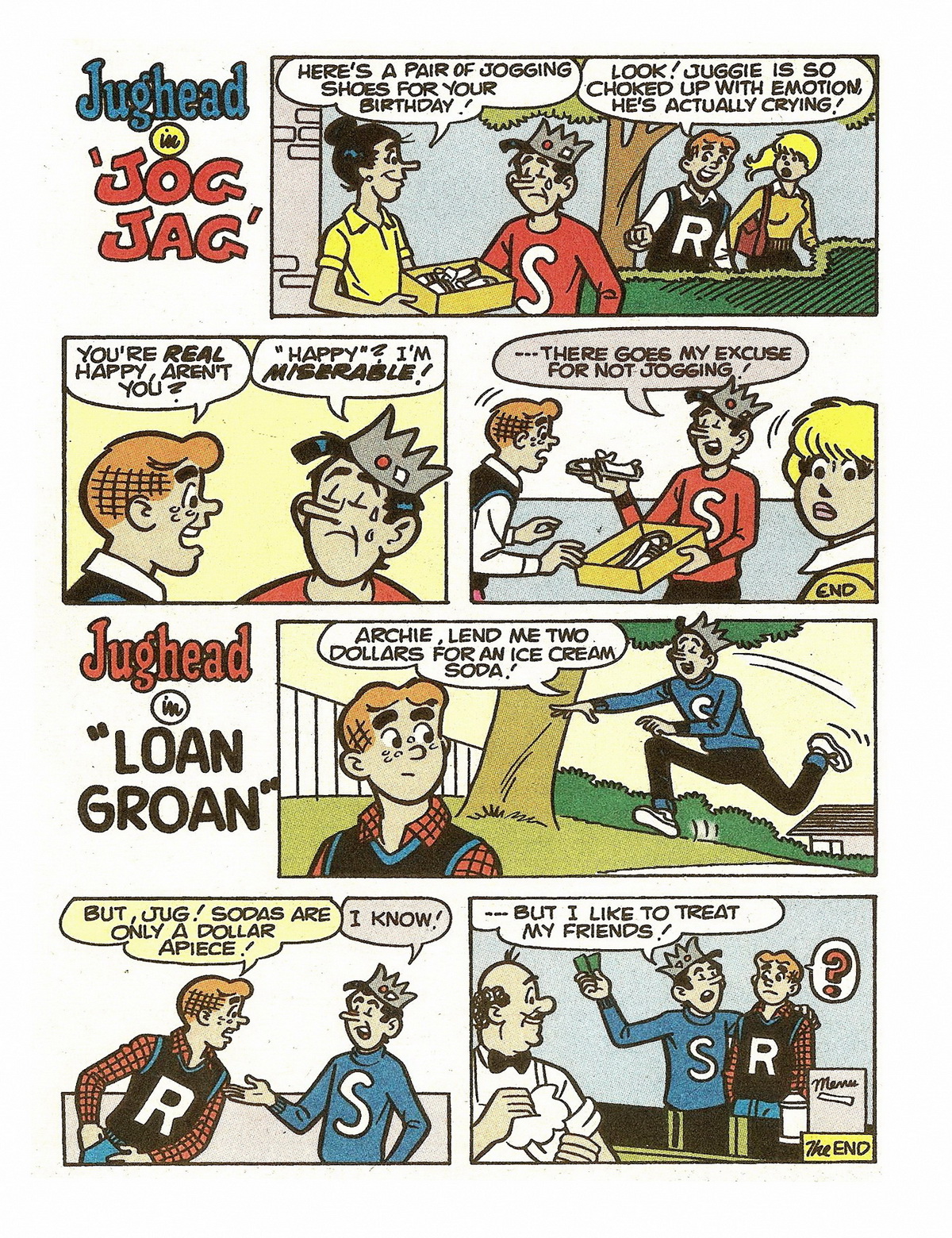 Read online Jughead's Double Digest Magazine comic -  Issue #70 - 131