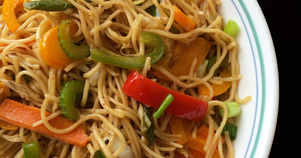 Veg Hakka Noodles How to prepare Hakka Noodles IndoChinese Noodles