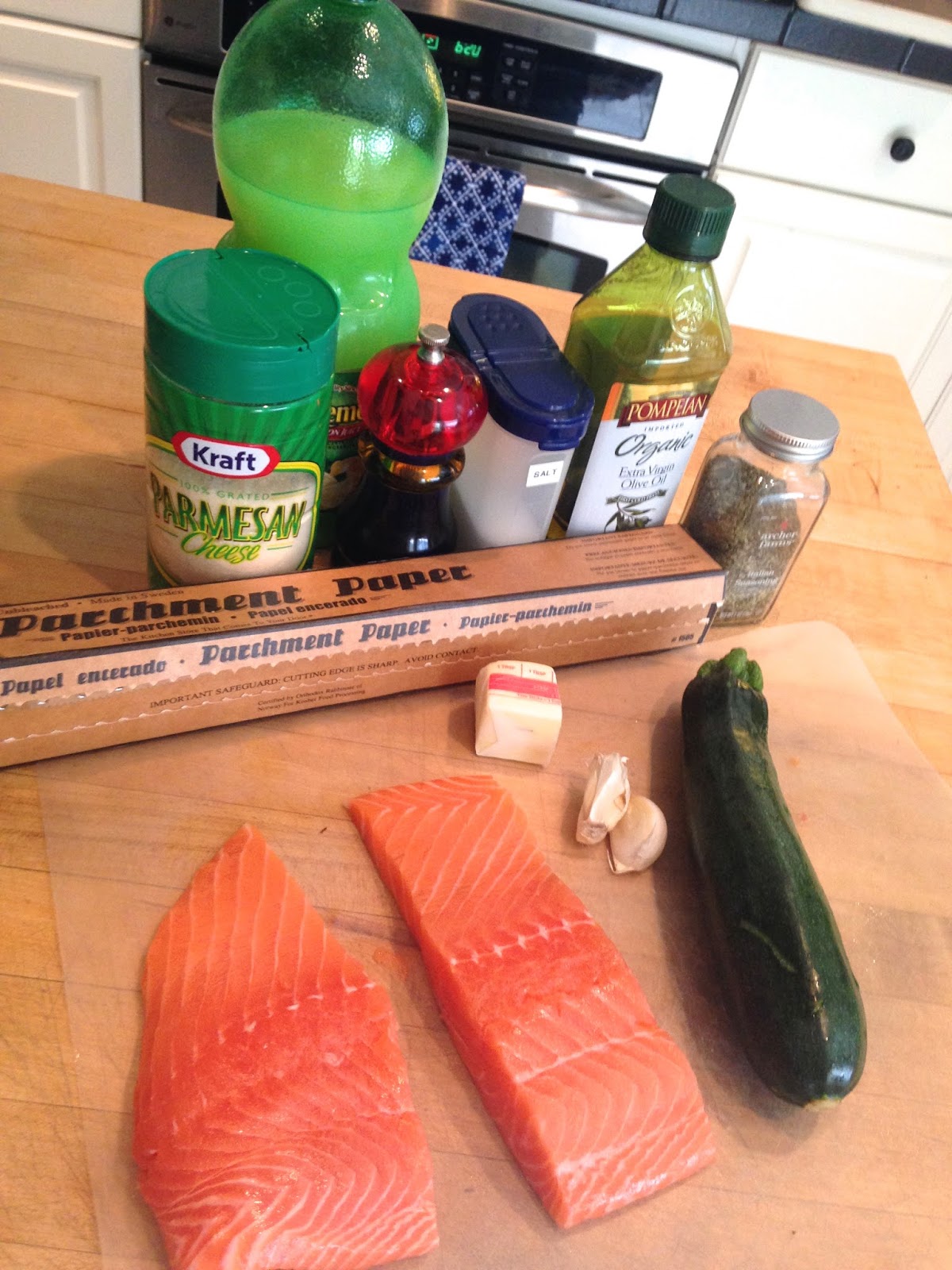 Rita's Recipes Garlic Butter Salmon in Parchment Packets