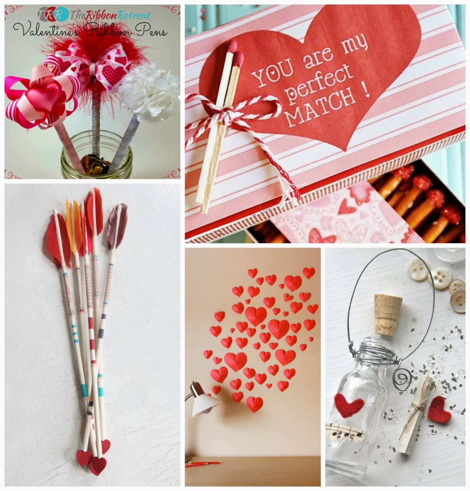 Valentine's Ribbon Pens - The Ribbon Retreat Blog