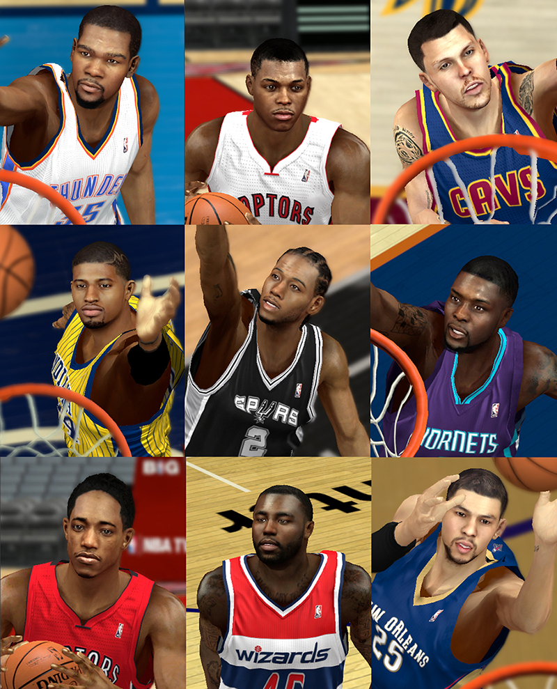 NBA 2K14 Mod Face Update Pack #10