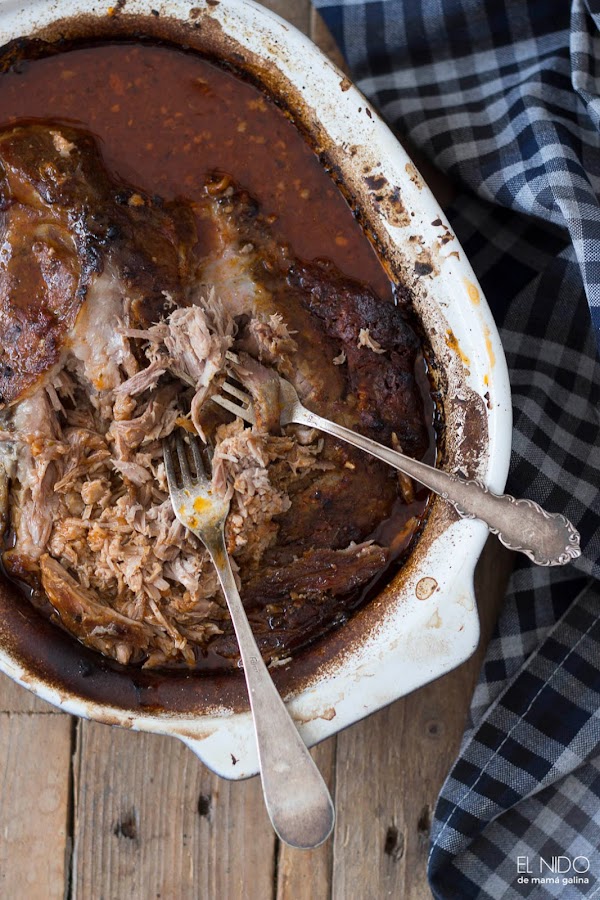 marinated pulled pork