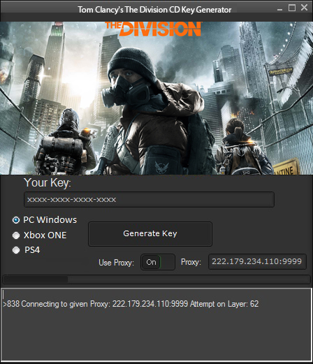Generator Key Division 2