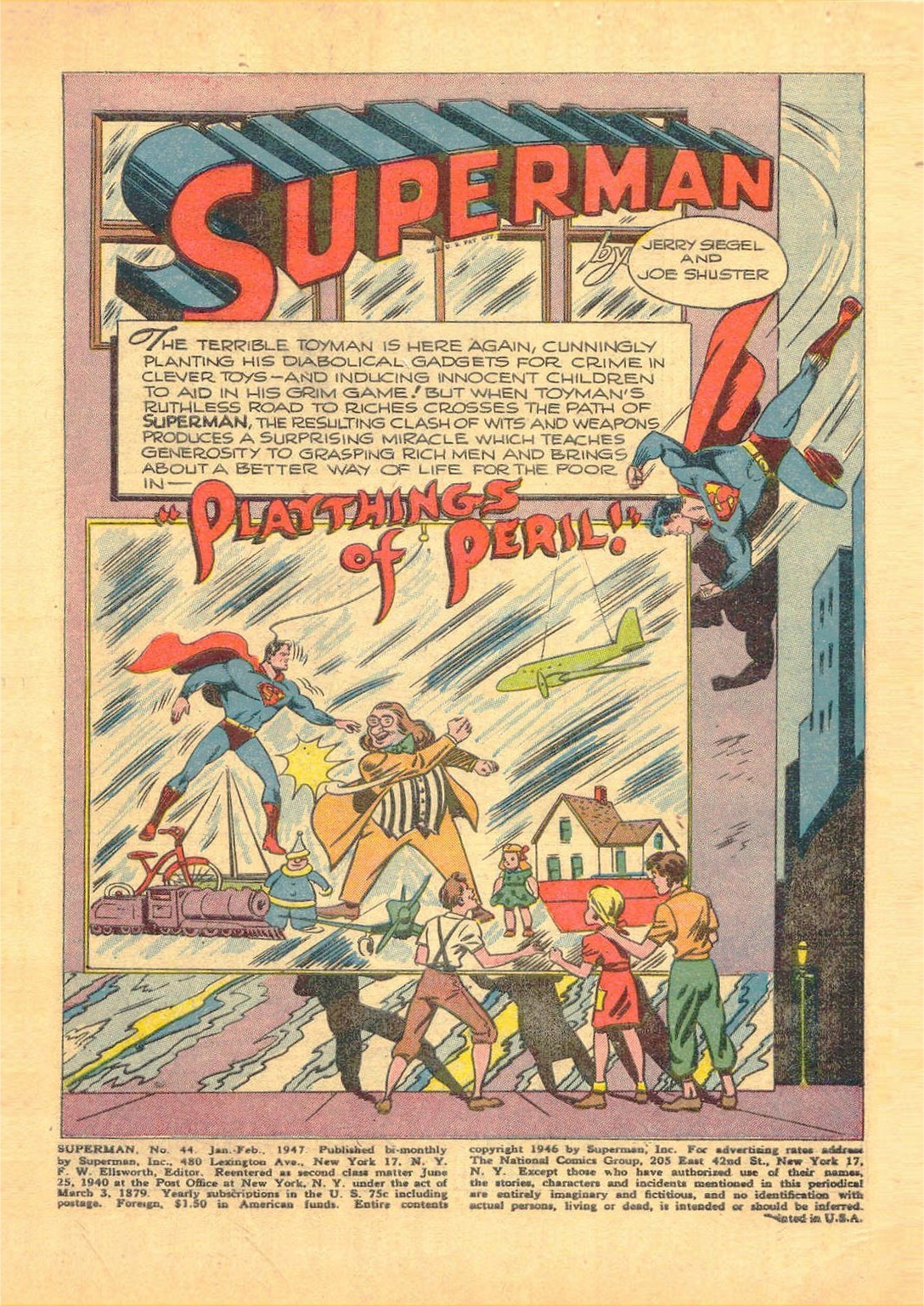 Read online Superman (1939) comic -  Issue #44 - 2