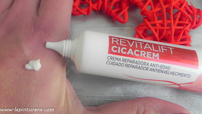 Cicacrem Revitalift con centella asiática, de L'oreal - Opinión 05 textura crema