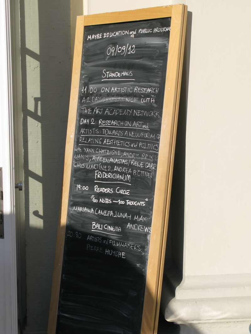 Live In Your Head When Attitudes Become Form Works Concepts