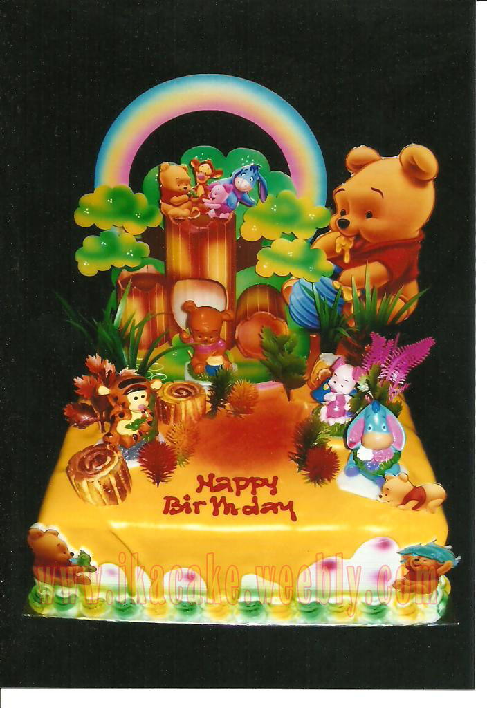Kue Ulang Tahun Winnie The Pooh K.010
