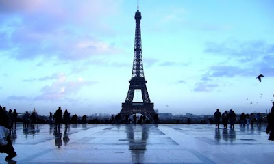 Eiffel Tower in Rain