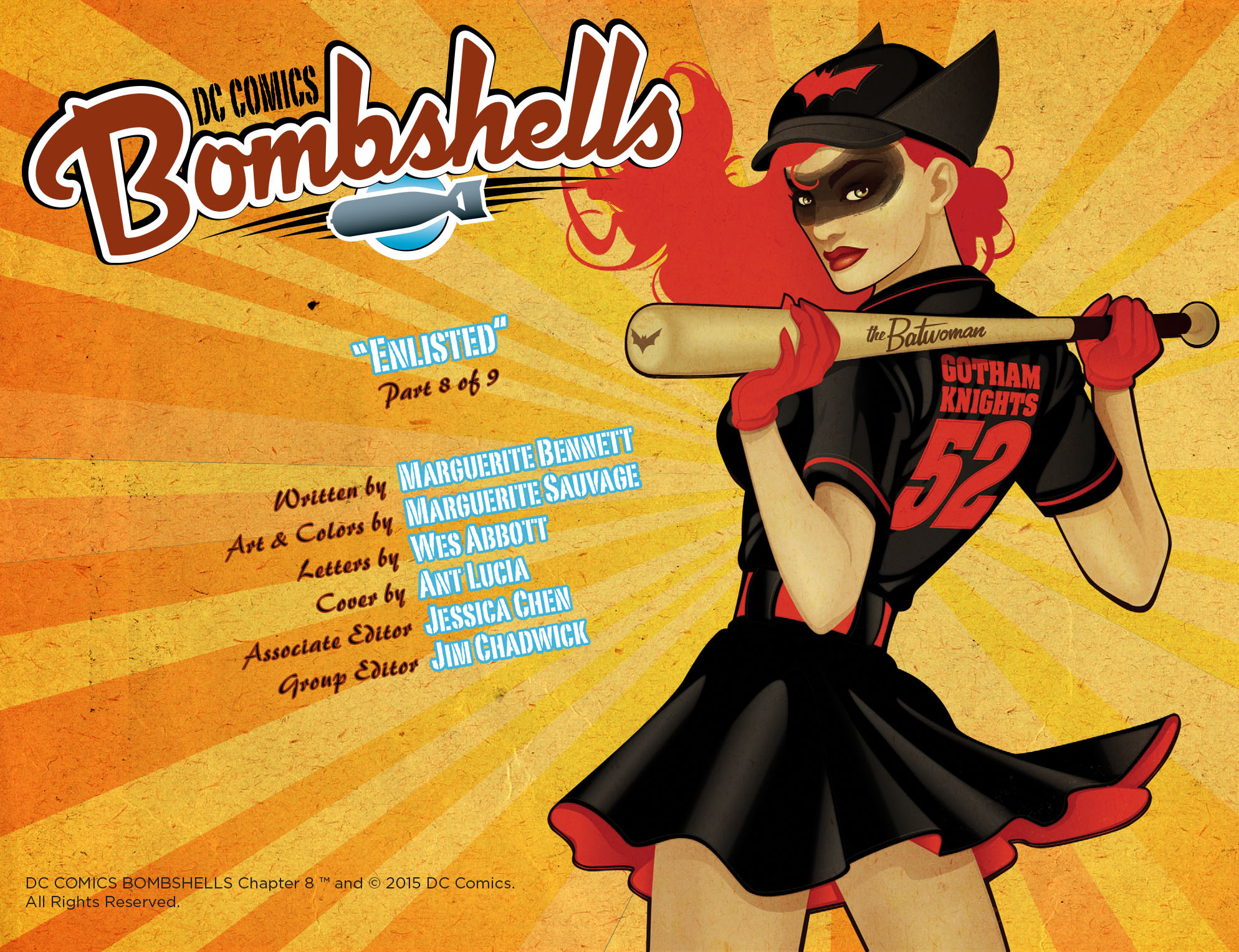 Read online DC Comics: Bombshells comic -  Issue #8 - 2
