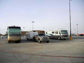Boondocking in a Wal-Mart parking lot