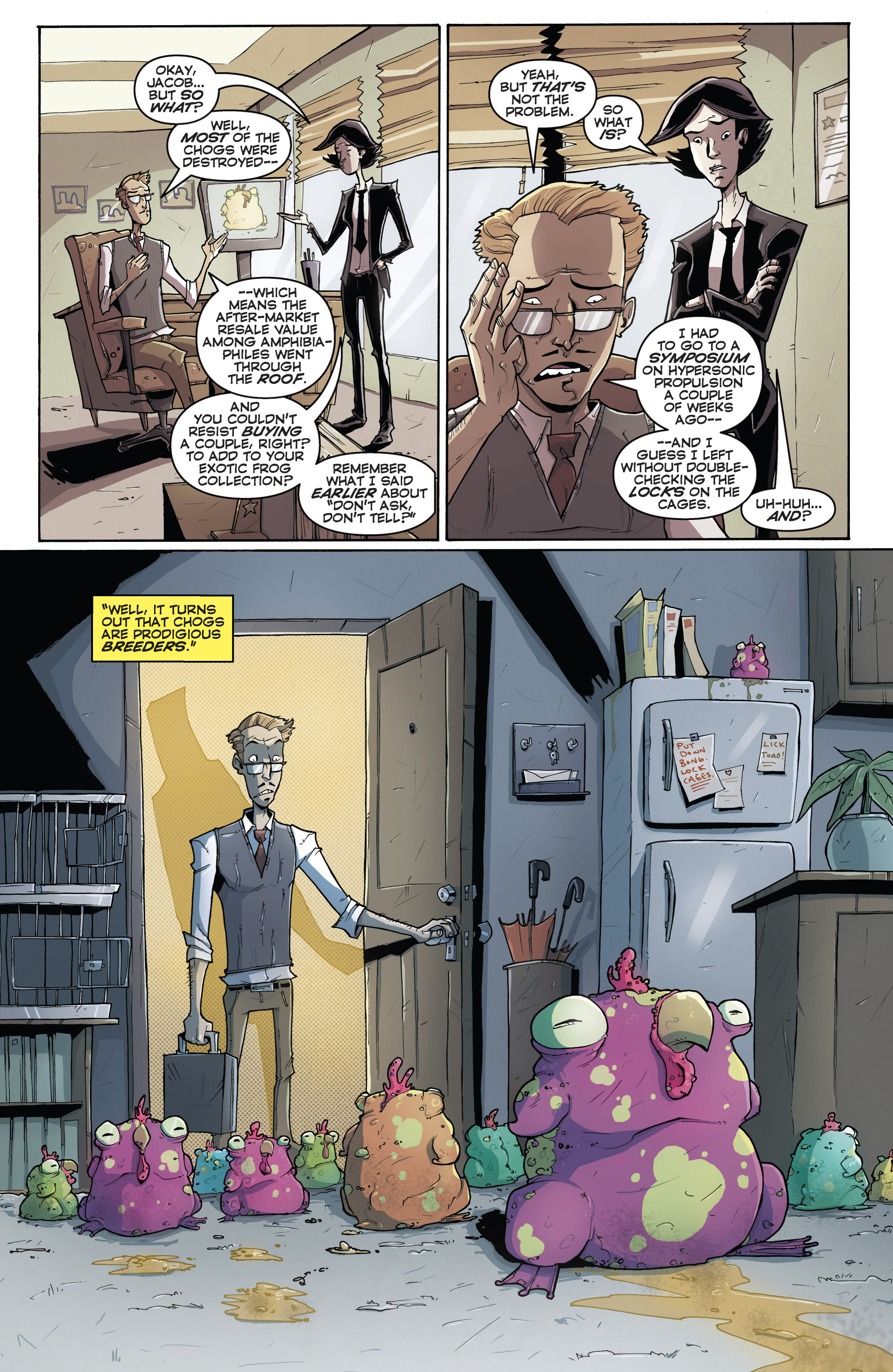 Read online Chew comic -  Issue # _TPB 6 - Space Cakes - 40