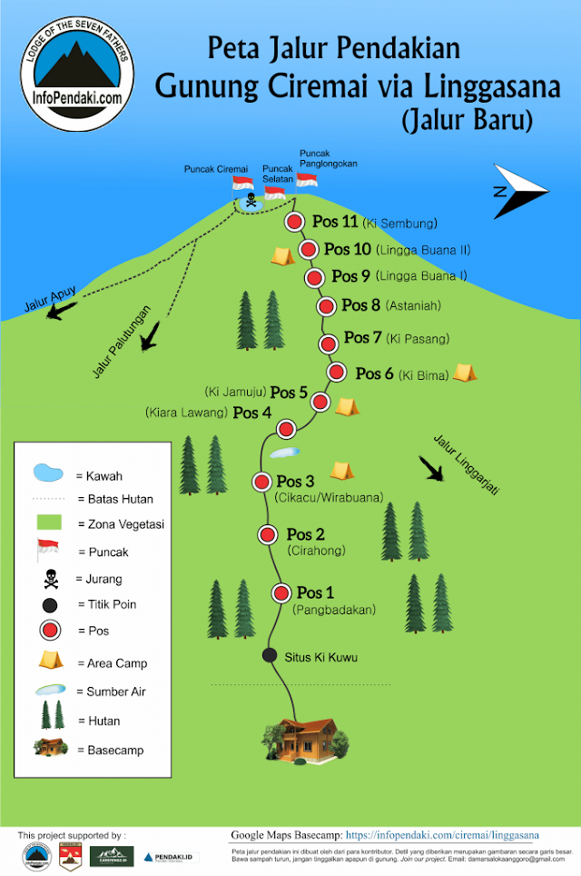 Porter Ciremai, Pendakian Gunung Ciremai via Jalur Baru Linggasana  