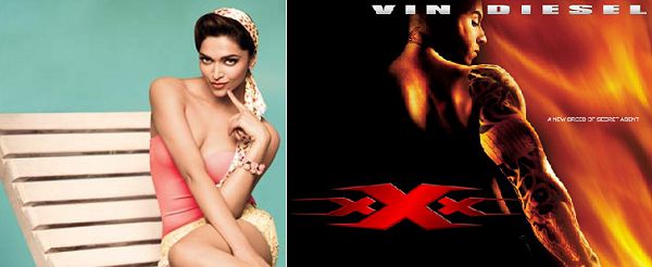 Deepika Padukone in xXx-The Return Of Xander Cage Vin Diesel hot bikini cleavage photo still